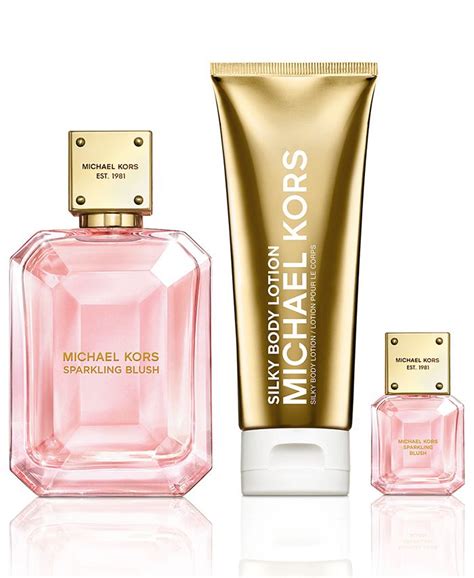 michael kors sparkling blush 3 piece gift set|Michael Kors sparkling blush notes.